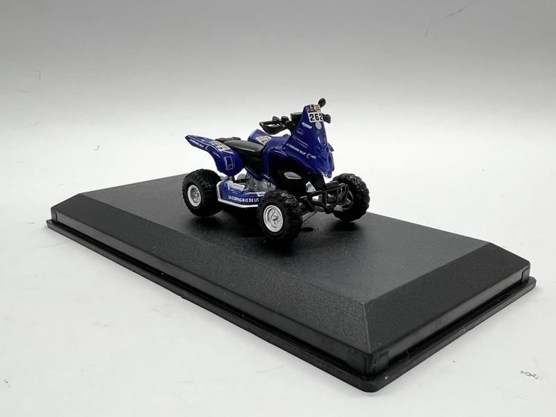 Miniatura Yamaha Raptor 700 2017 Rally Dakar Metal 1:43 - Luppa